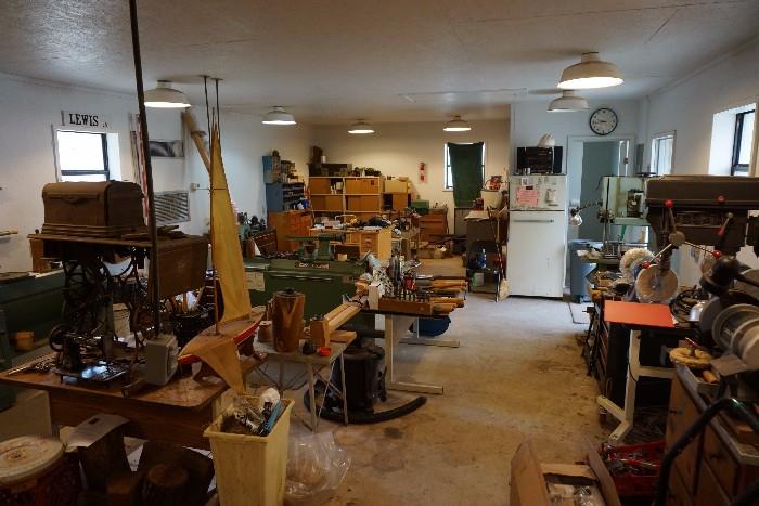 View of the shop