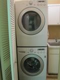 LG stackable washer and dryer