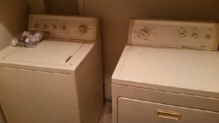 washer and dryer, work well