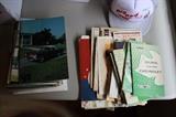 Collection of Early Bird pamphlets and vintage car manuals/booklets