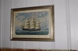 Framed Nautical print