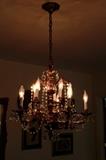 Beautiful crystal chandelier 