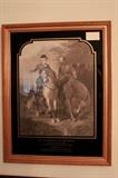 Confederate Museum limited edition engraving "The Last Meeting of Lee and Jackson" by Frederick Halpin 