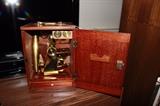Vintage Brass microscope