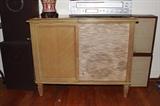 Midcentury record cabinet