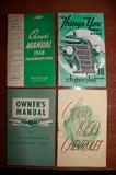Chevrolet 1940 Owner's Manual, Chevrolet 1938 Owner's Manual, 1948 Chevrolet Owner's Manual, Chevrolet 1950 Owner's Manual