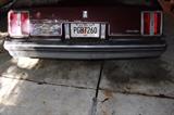 Rear end of Oldsmobile Cutlass Supreme