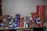 Enough oil filters and air filters to last a car's lifetime!