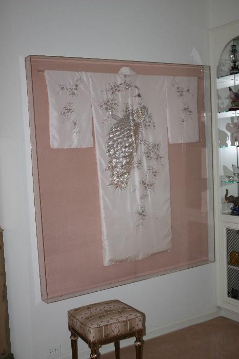 1900- 1940 Japanese Wedding Kimono with gold and silver threading