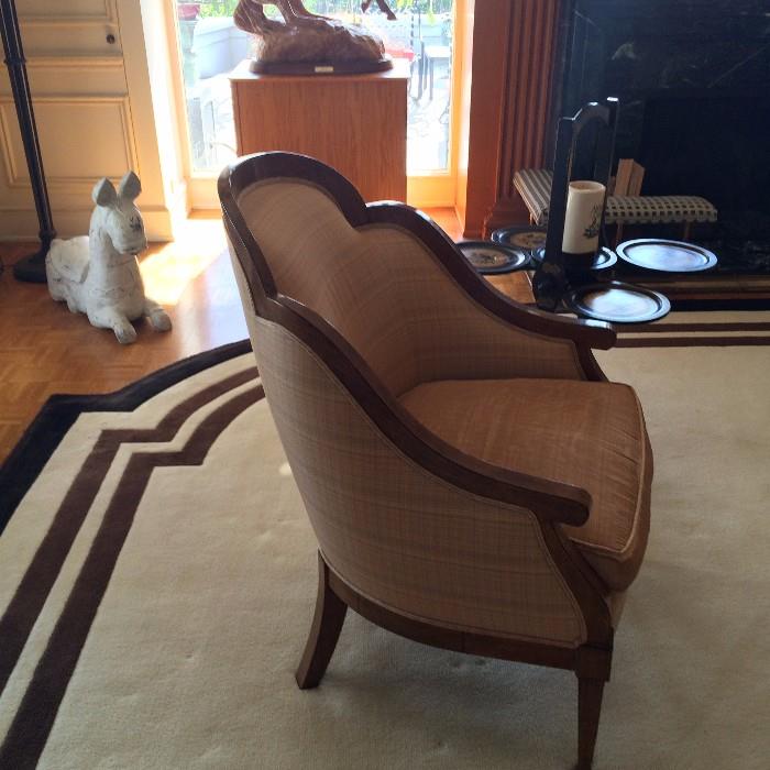 Biedermeyer Armchair $200 - Upholstery has some issue