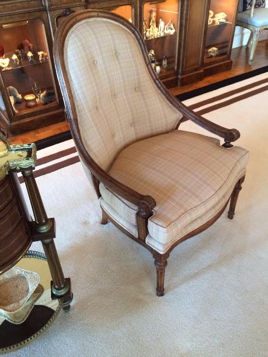Upholstered side chair - $250