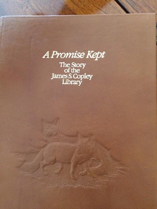 A Promise Kept - the story of the James S. Copely Library