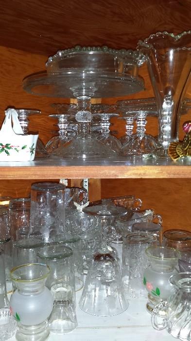 Nice glassware-Candlewick, EAPG, Fostoria