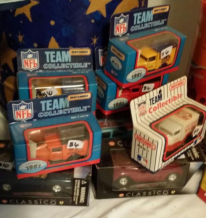 NFL collectible cars?