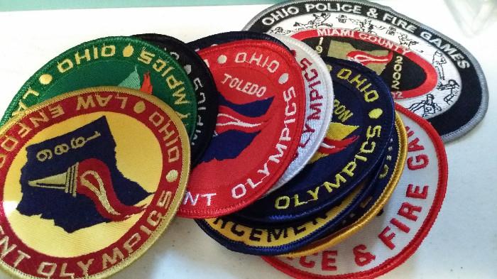 Ohio Police & Fire Games patches