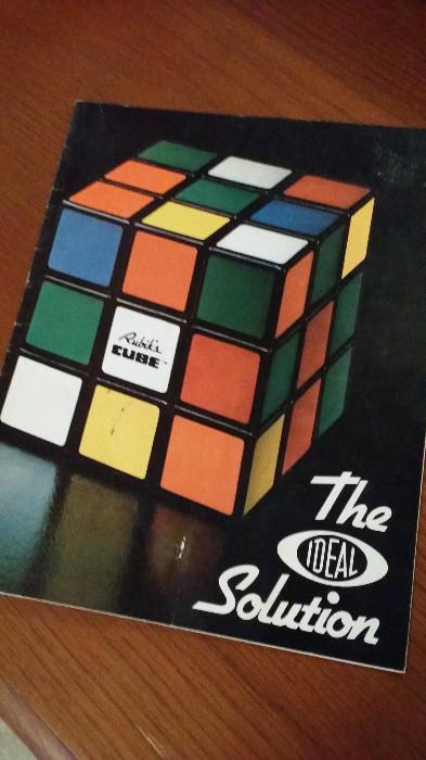 Rubik's cube manual...it needed a manual!