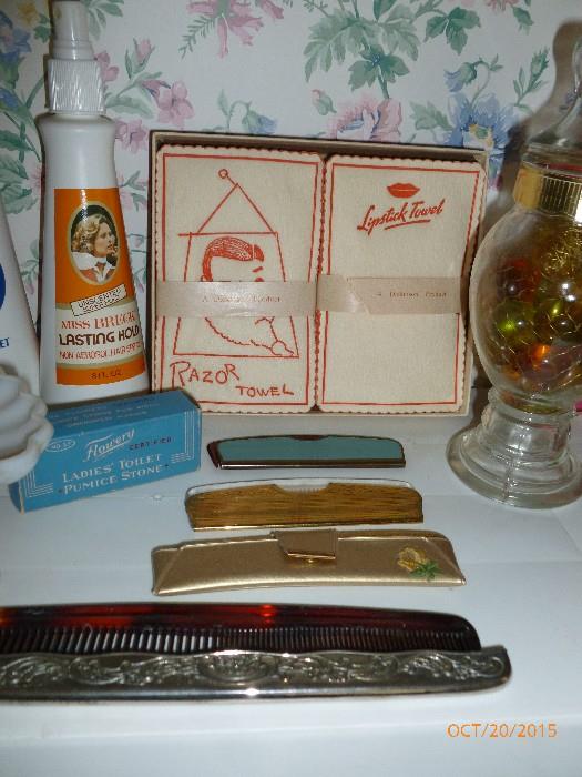 Vintage personal care items