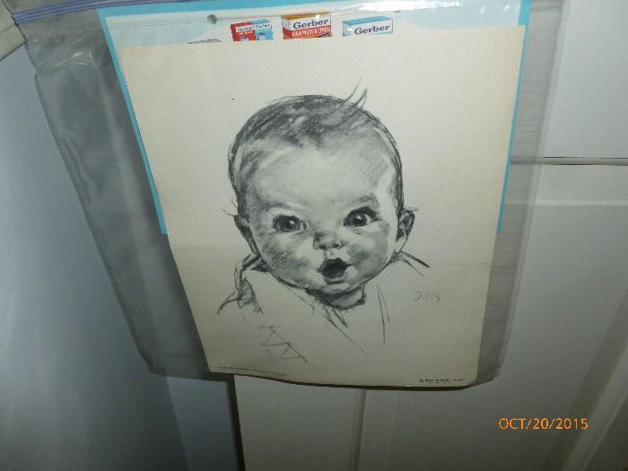 original Gerber Baby print