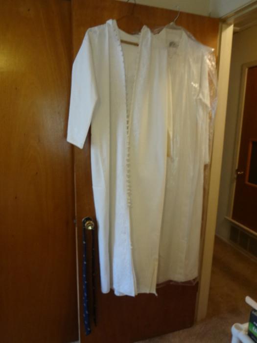 2 Catholic deacon robes