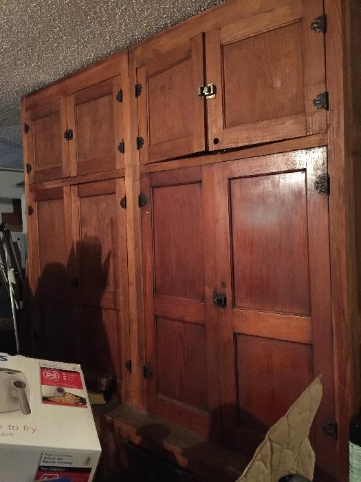 Cabinets from an old church 