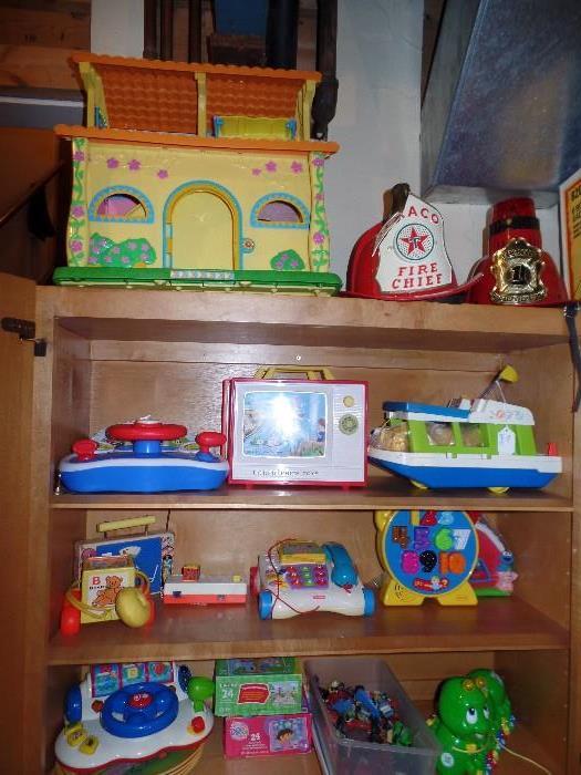 Lots of Fisher Price toys