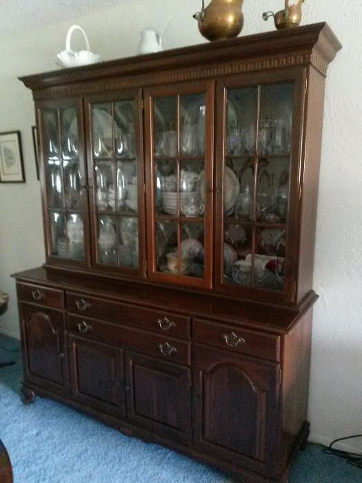 CHINA CABINET - REMOVED FOR FAMILY