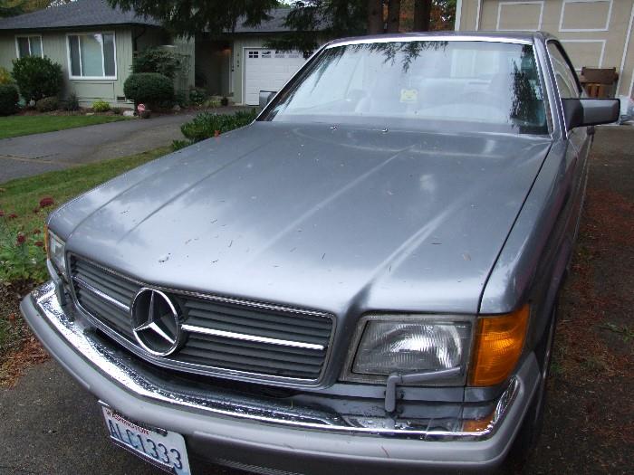 1987 MERCEDES BENZ !!! CLEAR TITTLE!!! PRICED TO SELL AT ONLY $2000