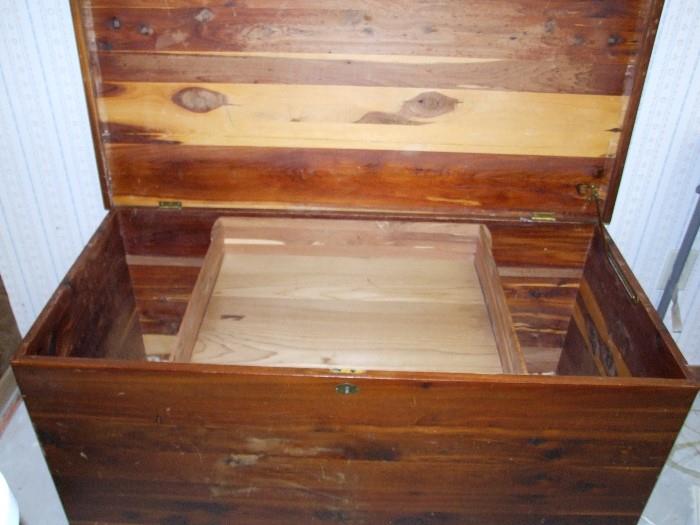 COOL OLD CEDAR CHEST FOR STORAGE