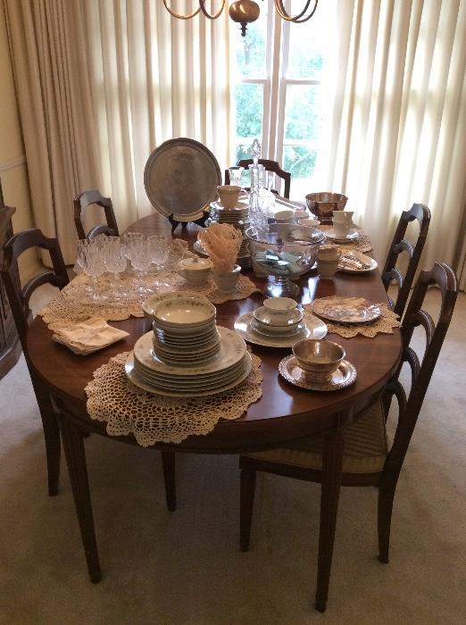 Lovely dining room set and tabletop