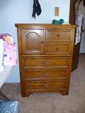5 drawer with door dresser