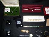 Bracelets, necklaces, watches, rings