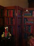 Library style room divider