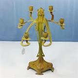 Arrt Nouveau form Lady Candelabra 