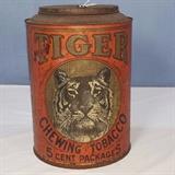 Bright Tiger chewing tobacco tin