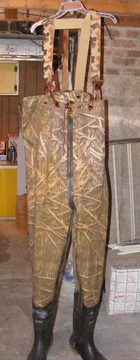 Full Size Camo Waders