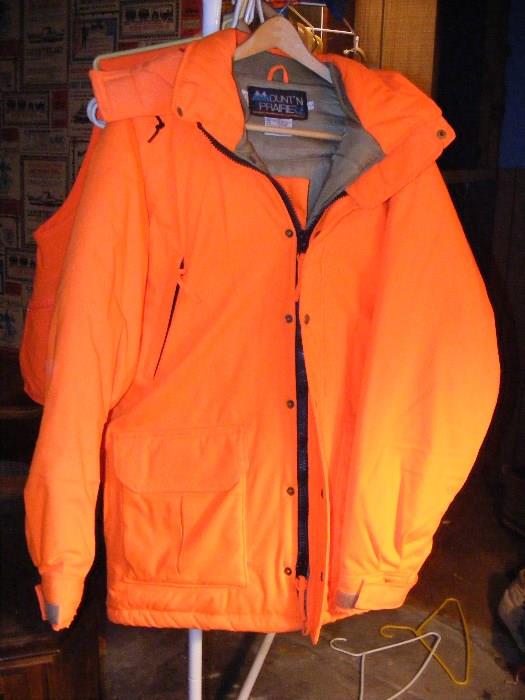 Orange Hunting Jacket (has matching pants)