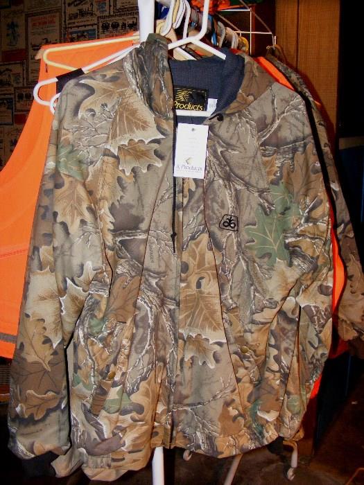 Still  another camo Jacket with tags.