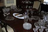 53 pieces of Fostoria Navarre elegant glass
