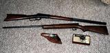 1901 Winchester model 1894 lever action rifle other firearms by Winchester, S&W and Rohm gmbh.