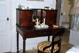 lovely feminine eclectic vanity