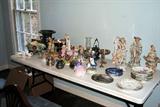 Nice variety of ceramic and glass collectibles