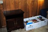 rotating top TV credenza/ cabinet