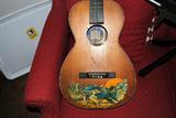 1930s Supertone Bradley Kincaid Houn'Dog guitar