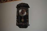 Beautiful hand painted mechanical clock