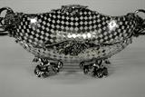 Austrian Silver (950) Reticulate Basket