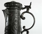 Commemorative / Presentation German Tall Pewter Flagon or Jug