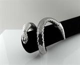 Vintage Whiting & Davis Snake Bracelet