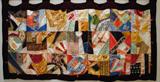 E. Doelling, Crazy Quilt Framed for Wall Display