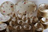 88 Pc. Castleton China “Sunnyvale” Pattern, 12 Place Settings