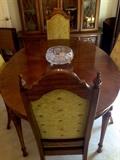 A-Mazing Mid Century Dining Room Set...2/Leaves ~ 6/Chairs ~ And Custom Table Pads!...
